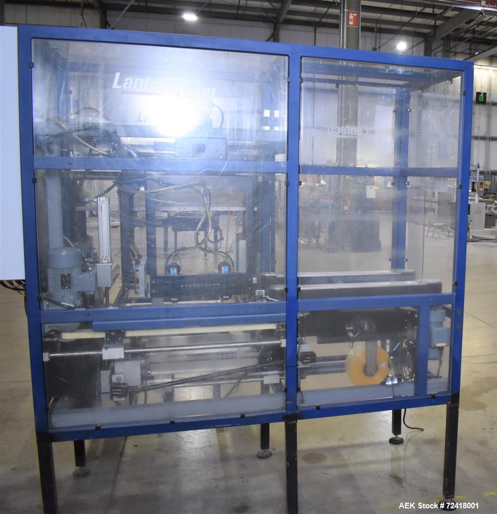 Used- Lantech C1000 Automatic Case Erector and Bottom Case Sealer